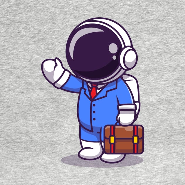 Cute Astronaut Businessman by Catalyst Labs